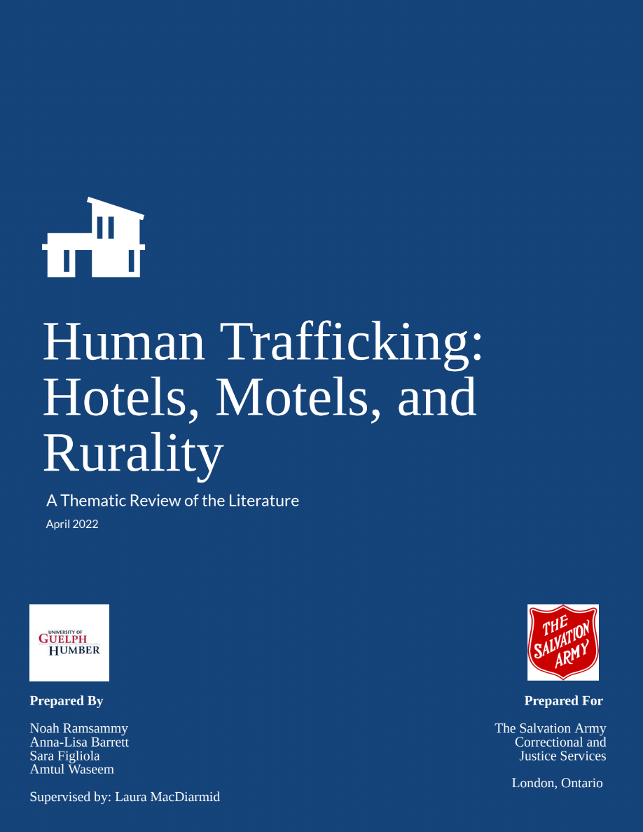 Human Trafficking: Hotels, Motels, and Rurality